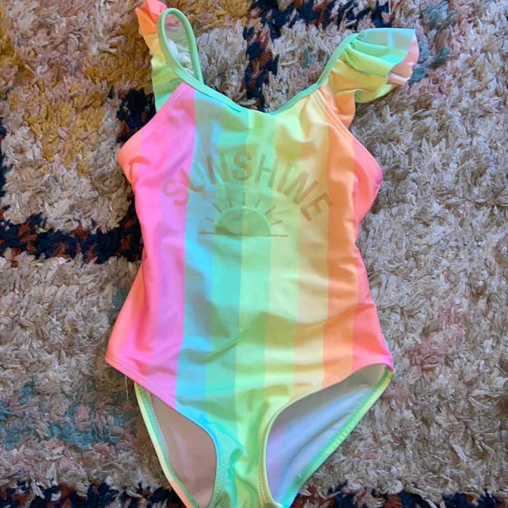 Multicolor sunshine bathing suit - size 4/5